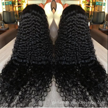 Alibaba 250% density long thick lace wigs for small heads jerry curl brazilian human hair extension vendors weaves and  wigs